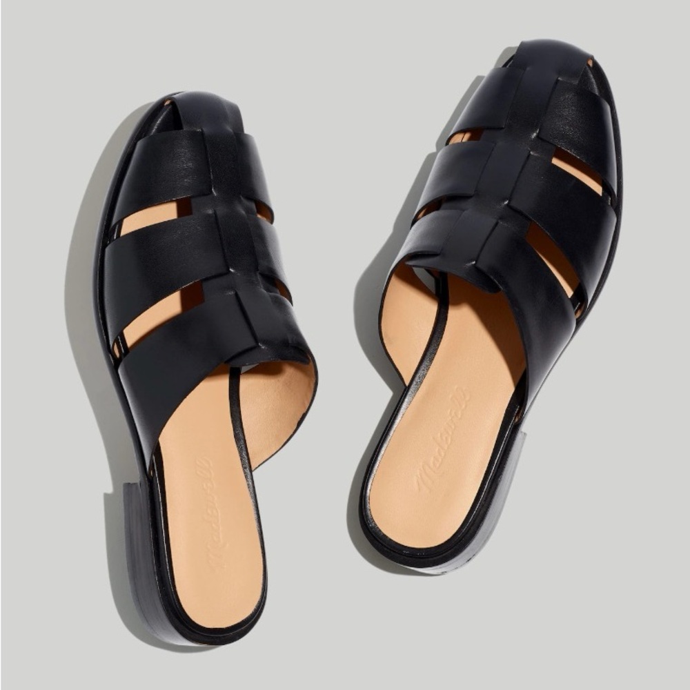 Madewell Fisherman Sandals in Black